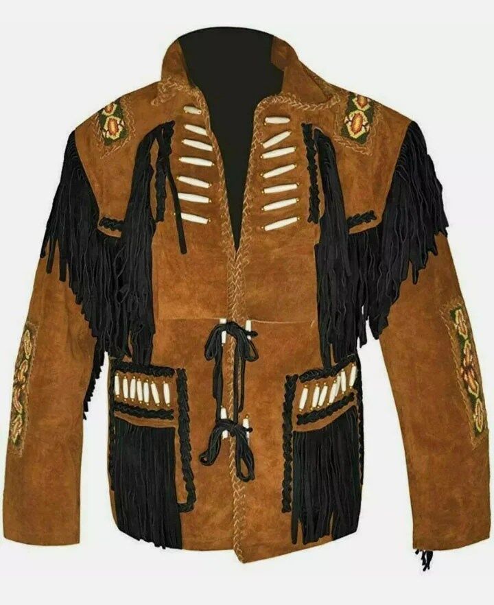 Authentic Men's Fringe Jackets | MSWJ101